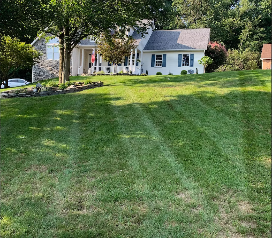Flores Landscape Services team members providing professional landscaping in Harrisburg Pennsylvania