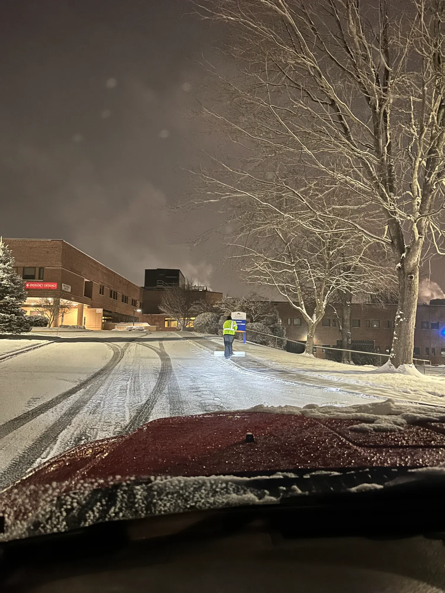 Snow removal and plowing service commercial parking lot Harrisburg